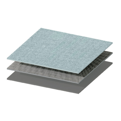 Glass magnesium board+melamine paper